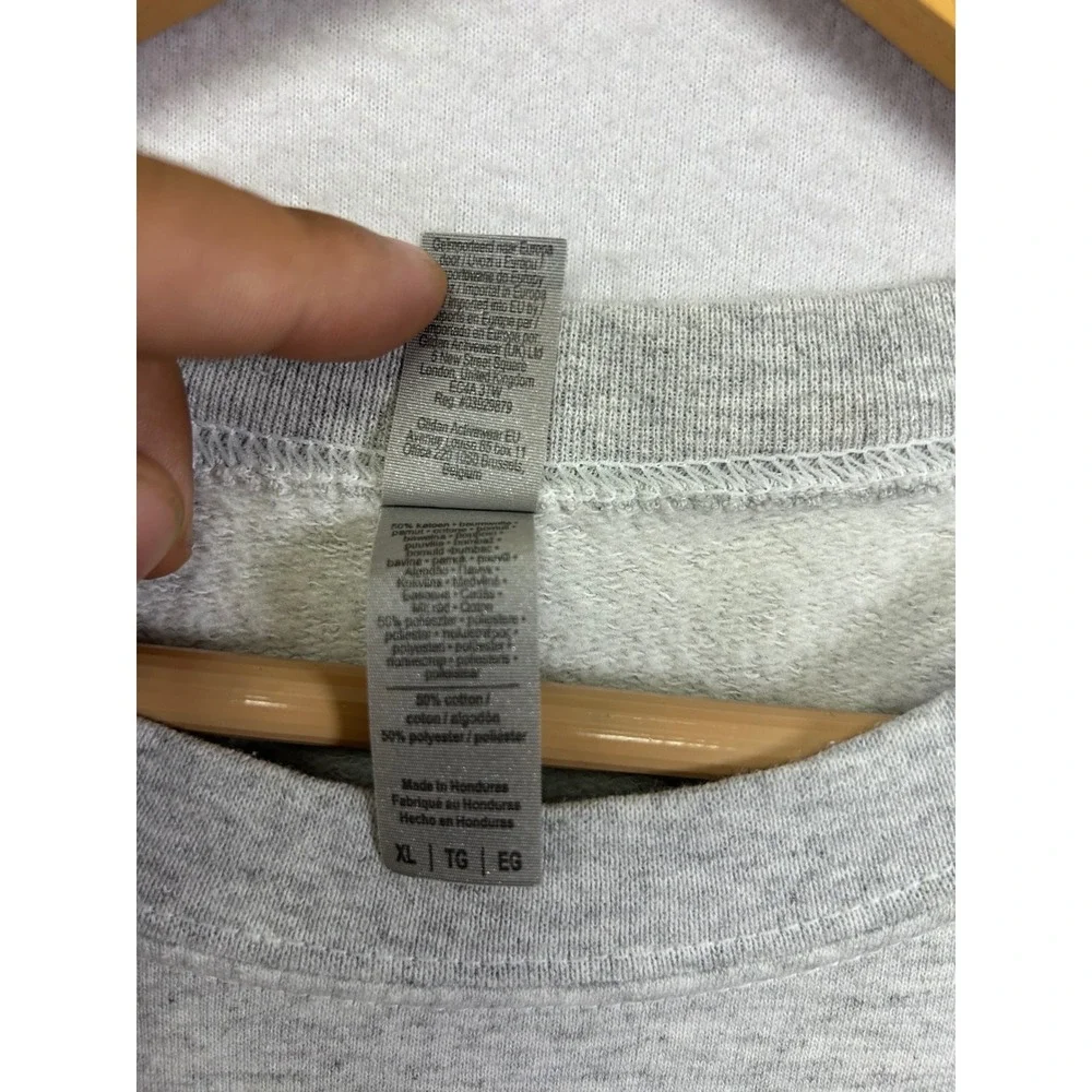 Gildan Streetwear Gameday Unisex XL Gray Kansas City Graphic Crewneck Sweatshirt